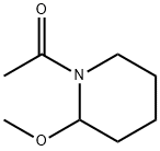 피페리딘,1-아세틸-2-메톡시-(9CI) 구조식 이미지