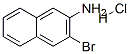 3-bromonaphthalen-2-amine hydrochloride 구조식 이미지