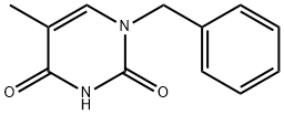 1-벤질-5-메틸-피리미딘-2,4-디온 구조식 이미지