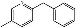 2-benzyl-5-methylpyridine Structure