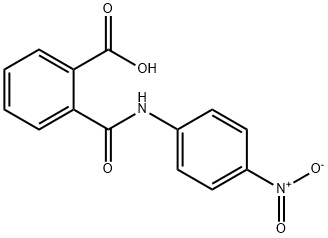 2-[(4-nitrophenyl)carbamoyl]benzoic acid Structure