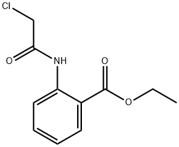 2-(2-Chloro-acetylamino)-benzoic acid ethyl ester Structure