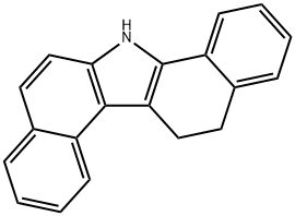 12,13-Dihydro-7H-dibenzo[a,g]carbazole Structure