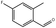 4-Fluoro-2-methylbenzaldehyde 구조식 이미지