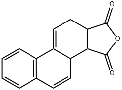 1,2,3,10a-Tetrahydrophenanthrene-1,2-dicarboxylic anhydride 구조식 이미지