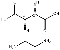 DIAMINOETHANE TARTRATE Structure