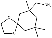 (7,9,9-trimethyl-1,4-dioxaspiro[4.5]dec-7-yl)methanamine 구조식 이미지