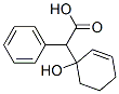 2-(1-hydroxy-1-cyclohex-2-enyl)-2-phenyl-acetic acid 구조식 이미지