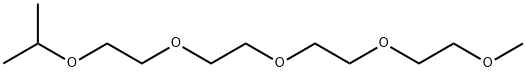 15-methyl-2,5,8,11,14-pentaoxahexadecane Structure