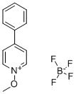 1-METHOXY-4-PHENYLPYRIDINIUM TETRAFLUOROBORATE Structure