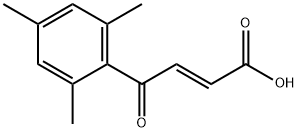 (E)-4-oxo-4-(2,4,6-trimethylphenyl)but-2-enoic acid 구조식 이미지