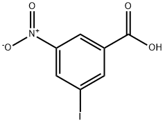 3-IODO-5-니트로벤조산 구조식 이미지