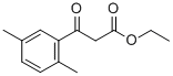 ethyl 3-(2,5-dimethylphenyl)-3-oxopropanoate Structure