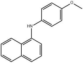 (4-METHOXY-PHENYL)-NAPHTHALEN-1-YL-AMINE Structure