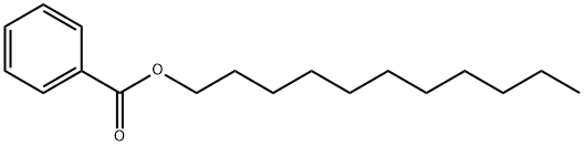 Benzoic acid, undecyl ester Structure