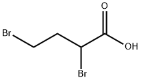 2,4-DIBROMOBUTYRIC ACID 구조식 이미지