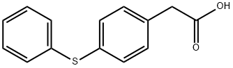 2-(4-phenylsulfanylphenyl)acetic acid 구조식 이미지