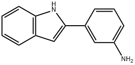 3-(1H-INDOL-2-YL)-페닐라민 구조식 이미지