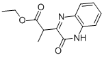 ETHYL 2-(3-OXO-3,4-DIHYDROQUINOXALIN-2-YL)PROPANOATE 구조식 이미지