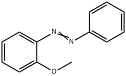 1-(2-Methoxyphenyl)-2-phenyldiazene 구조식 이미지