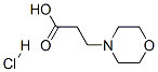 3-MORPHOLIN-4-YL-PROPIONIC ACID HCL Structure