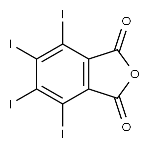 TETRAIODOPHTHALIC ANHYDRIDE Structure