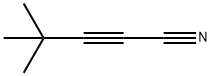 t-butyl cyanoacetylene Structure