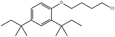 1-(4-chlorobutoxy)-2,4-bis(1,1-dimethylpropyl)benzene 구조식 이미지