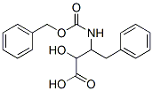 3-Benzyloxycarbonylamino-2-hydroxy-4-phenylbutyric acid 구조식 이미지