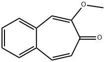 6-METHOXY-7H-BENZOCYCLOHEPTEN-7-ONE Structure