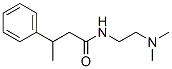 N-[2-(Dimethylamino)ethyl]-3-phenylbutyramide Structure
