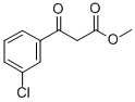 3-(3-CHLORO-PHENYL)-3-OXO-PROPIONIC ACID METHYL ESTER 구조식 이미지