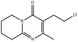 3-(2-Chloroethyl)-6,7,8,9-tetrahydro-2-methyl-4H-pyrido[1,2-a]pyrimidin-4-one Structure