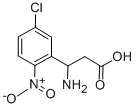 3-AMINO-3-(5-CHLORO-2-NITRO-PHENYL)-PROPIONIC ACID Structure