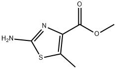 2-AMINO-5-METHYL-THIAZOLE-4-CARBOXYLIC ACID METHYL ESTER 구조식 이미지