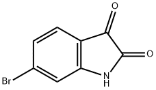 6-Bromoisatin 구조식 이미지