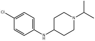 N-(4-chlorophenyl)-1-isopropylpiperidin-4-amine 구조식 이미지