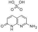 7-AMINO-1,8-NAPHTHYRIDIN-2(1H)-ONE SULFATE 구조식 이미지