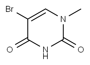 1-methyl-5-bromouracil 구조식 이미지