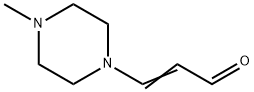 2-Propenal,3-(4-methyl-1-piperazinyl)-(9CI) 구조식 이미지