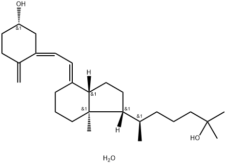 Calcifediol Monohydrate 구조식 이미지