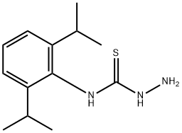 4-(2,6-Diisopropylphenyl)thiosemicarbazide Structure