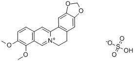 BERBERINE ACID SULFATE 구조식 이미지