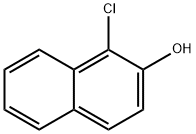 1-chloro-2-naphthol  구조식 이미지