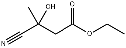 3-Cyano-3-hydroxybutanoic acid ethyl ester 구조식 이미지