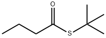 Butanethioic acid, S- (1,1-dimethylethyl) ester 구조식 이미지