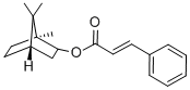 BORNYL CINNAMATE Structure