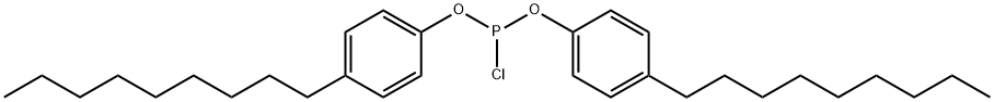 bis(4-nonylphenyl) chlorophosphite Structure