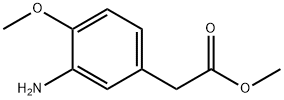 메틸2-(3-아미노-4-메톡시페닐)아세테이트 구조식 이미지