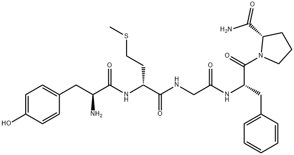 [D- MET2  , PRO5  ]-ENKEPHALINAMIDE Structure